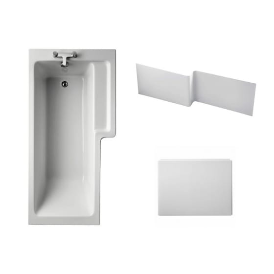 Image of Ideal Standard Tempo Cube Idealform Plus Shower Bath