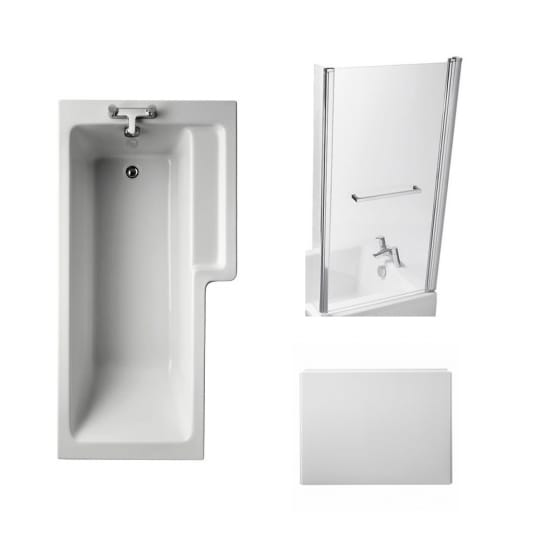 Image of Ideal Standard Tempo Cube Idealform Plus Shower Bath