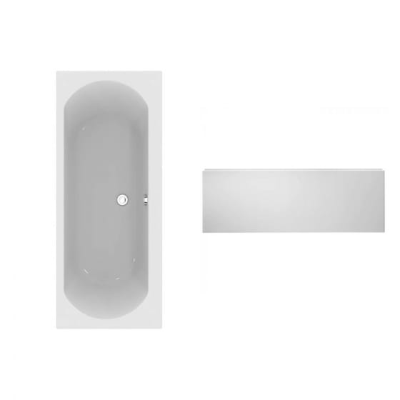 Image of Ideal Standard Tesi Idealform Double Ended Bath