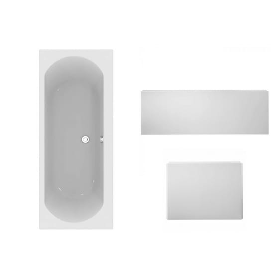 Image of Ideal Standard Tesi Idealform Double Ended Bath