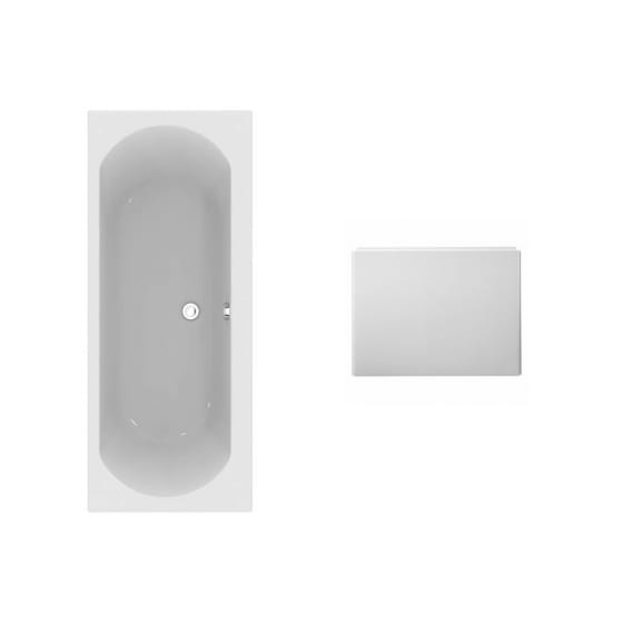 Image of Ideal Standard Tesi Idealform Double Ended Bath