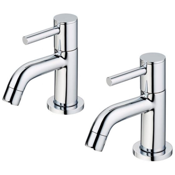 Image of Ideal Standard Ceraline Pair Basin Pillar Tap