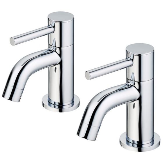 Image of Ideal Standard Ceraline Pair Bath Pillar Tap