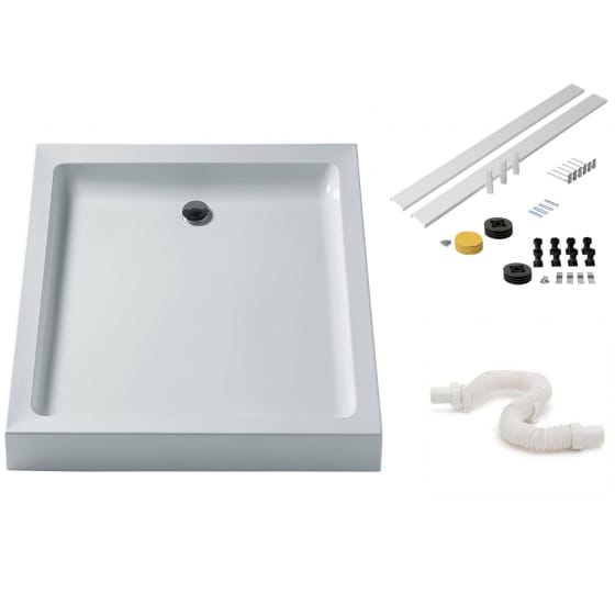 Image of Ideal Standard Simplicity Upstand Low Profile Square Tray