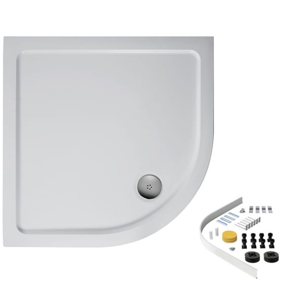 Image of Ideal Standard Simplicity Upstand Low Profile Quadrant Tray
