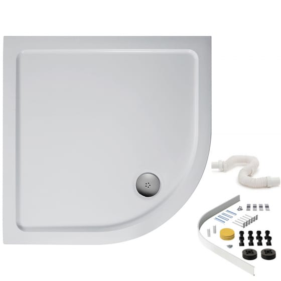 Image of Ideal Standard Simplicity Upstand Low Profile Quadrant Tray