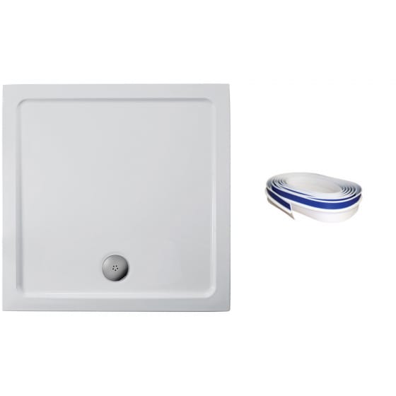 Image of Ideal Standard Simplicity Low Profile Square Tray