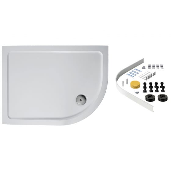 Image of Ideal Standard Simplicity Low Profile Offset Quadrant Tray