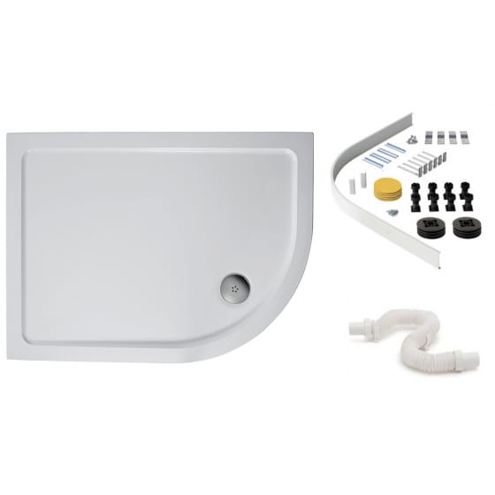 Image of Ideal Standard Simplicity Low Profile Offset Quadrant Tray