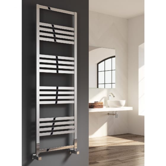 Image of Reina Bolca Aluminium Heated Towel Rail