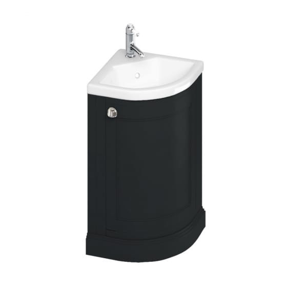 Image of Burlington Corner Cloakroom Vanity Unit with Basin