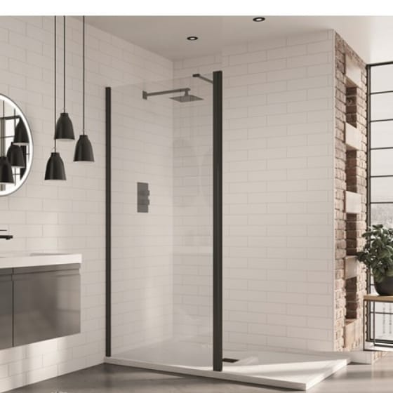 Image of Aquadart Wetroom 8 Clear/Matrix & Black