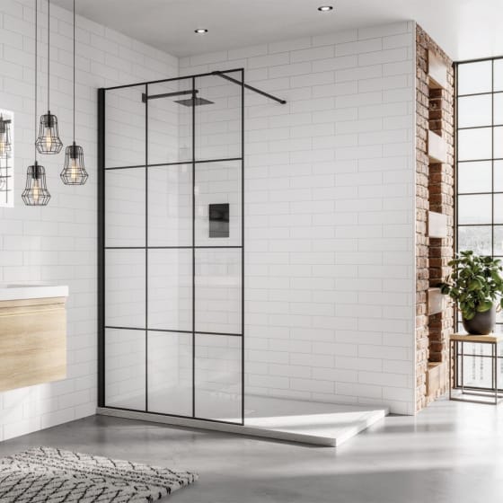 Image of Aquadart Wetroom 8 Clear/Matrix & Black