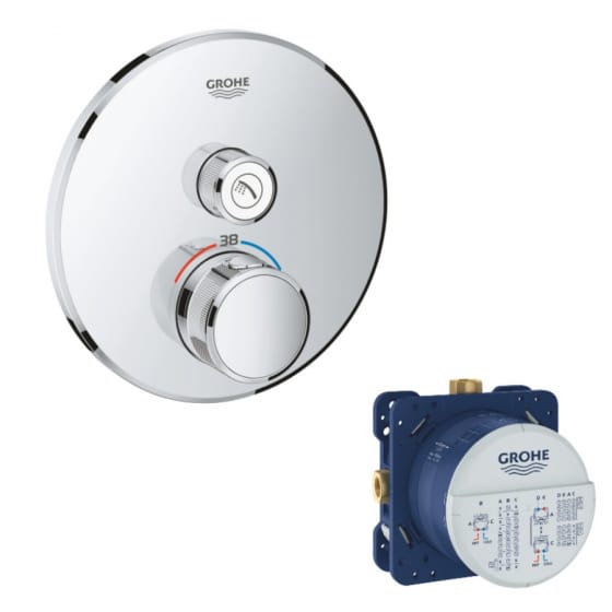 Image of Grohe Grohtherm SmartControl Thermostatic Shower Valve