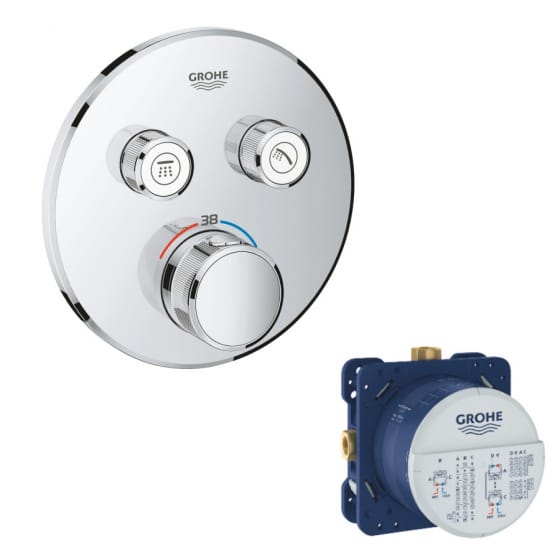 Image of Grohe Grohtherm SmartControl Thermostatic Shower Valve