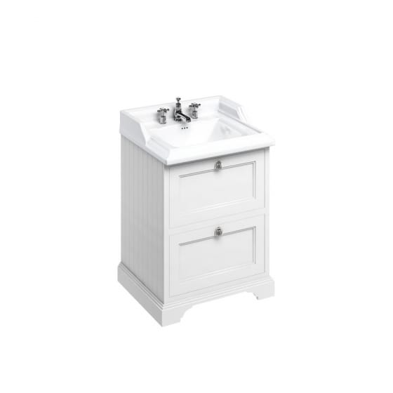 Image of Burlington Freestanding 650mm Vanity Unit with Basin