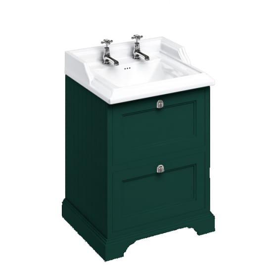 Image of Burlington Freestanding 650mm Vanity Unit with Basin