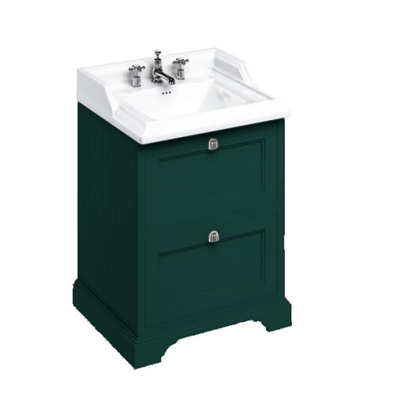 Image of Burlington Freestanding 650mm Vanity Unit with Basin