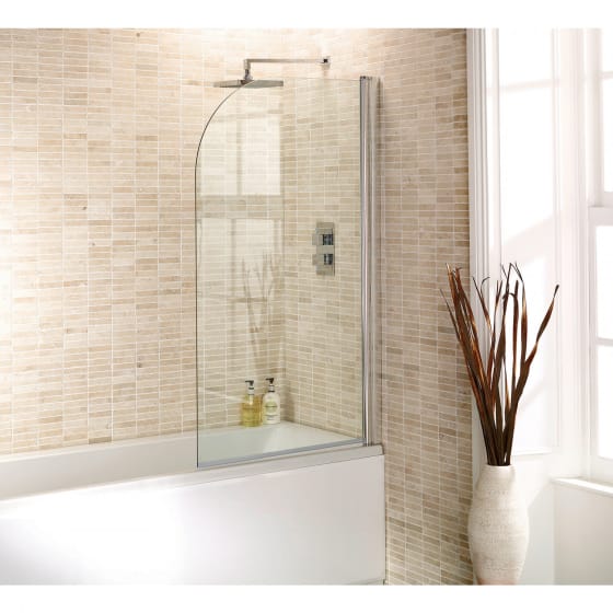 Image of Aquadart Venturi 8 Round Edge Bath Screen