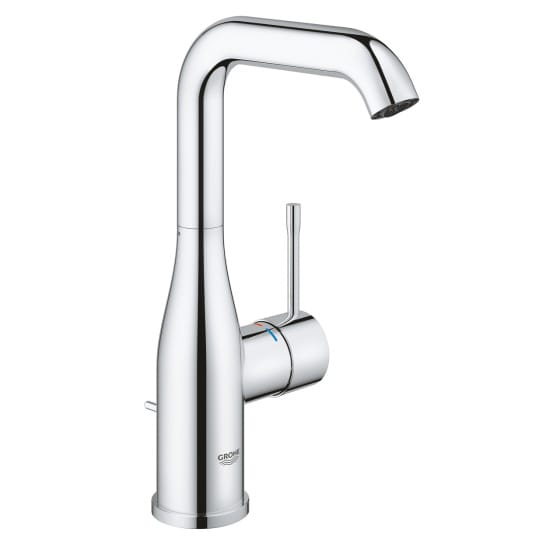 Image of Grohe Essence Mono Basin Mixer Tap With U-Spout