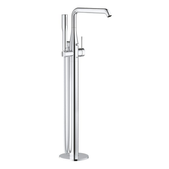 Image of Grohe Essence Freestanding Bath Mixer Tap With Shower Kit