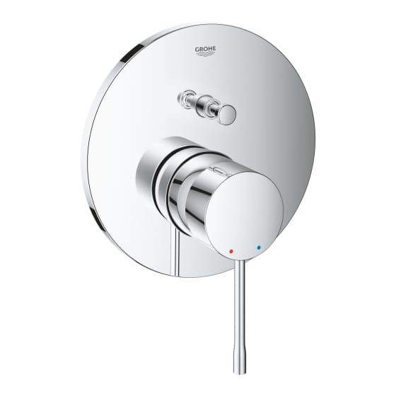 Image of Grohe Essence Concealed Single Lever Shower Mixer Plate