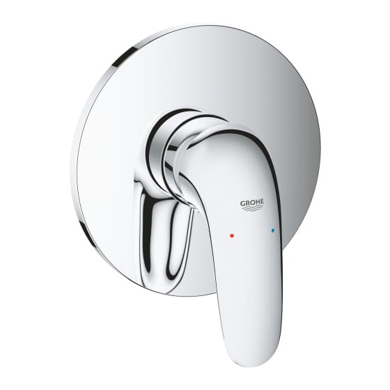 Image of Grohe Eurostyle Concealed Single Lever Shower Mixer Plate