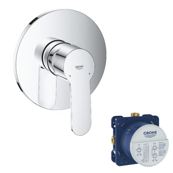Image of Grohe Eurostyle Cosmopolitan Concealed Single Lever Shower Mixer Plate