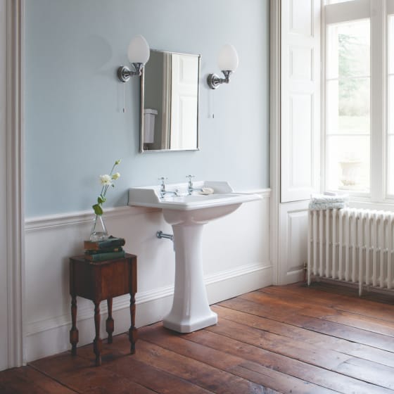 Image of Burlington Classic 650mm Rectangular Basin with Invisible Overflow