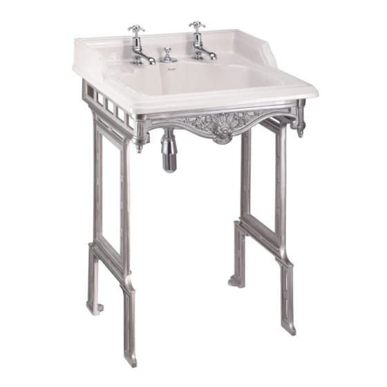 Image of Burlington Classic 650mm Rectangular Basin with Invisible Overflow