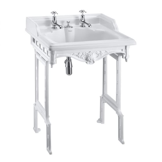 Image of Burlington Classic 650mm Rectangular Basin with Invisible Overflow