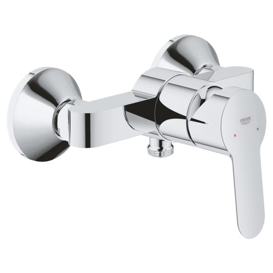Image of Grohe BauEdge Single Lever Wall Mounted Shower Mixer Valve