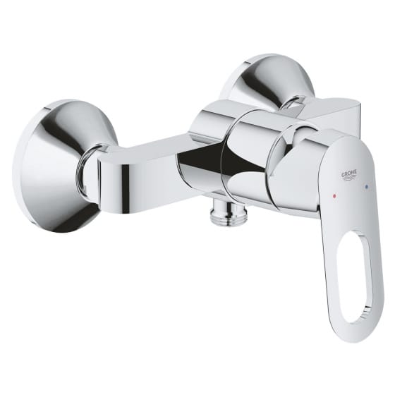 Image of Grohe BauLoop Exposed Single Lever Shower Mixer Valve