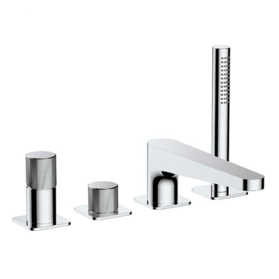 Image of RAK Amalfi 4 Hole Bath Filler Tap