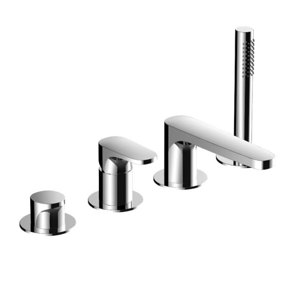 Image of RAK Portofino 4 Hole Bath Filler Tap