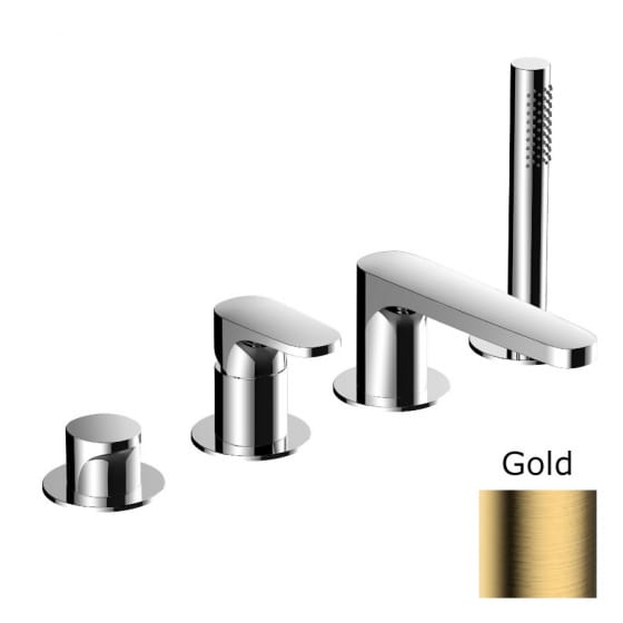 Image of RAK Portofino 4 Hole Bath Filler Tap