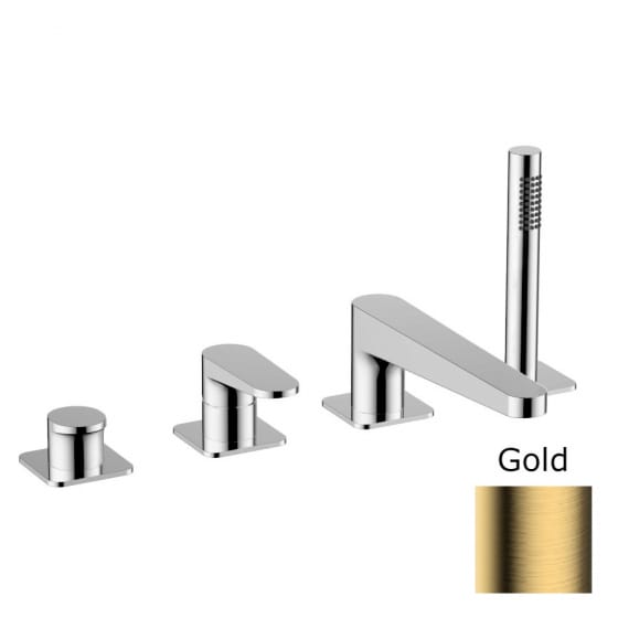 Image of RAK Ischia 4 Hole Bath Filler Tap