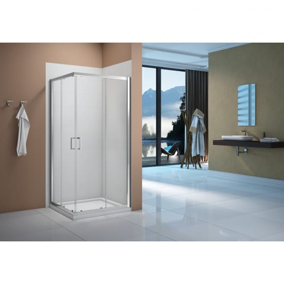 Image of Merlyn Vivid Boost Corner Shower Door