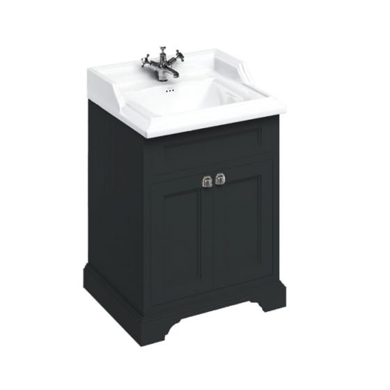Image of Burlington Freestanding 650mm Vanity Unit with Basin