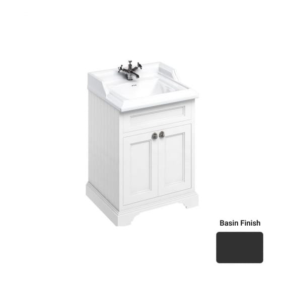 Image of Burlington Freestanding 650mm Vanity Unit with Basin