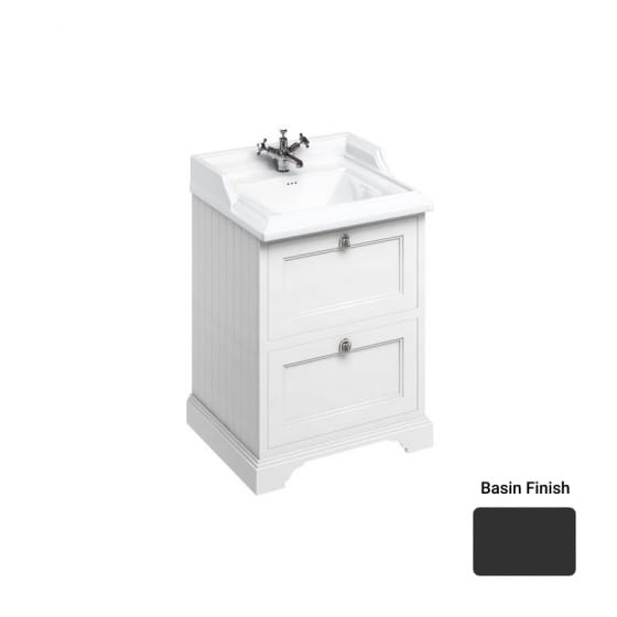 Image of Burlington Freestanding 650mm Vanity Unit with Basin