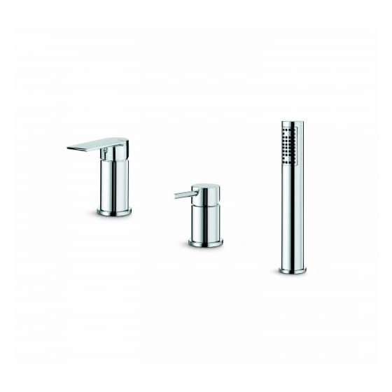 Image of Vema Timea Deck Mounted Bath/Shower Mixer