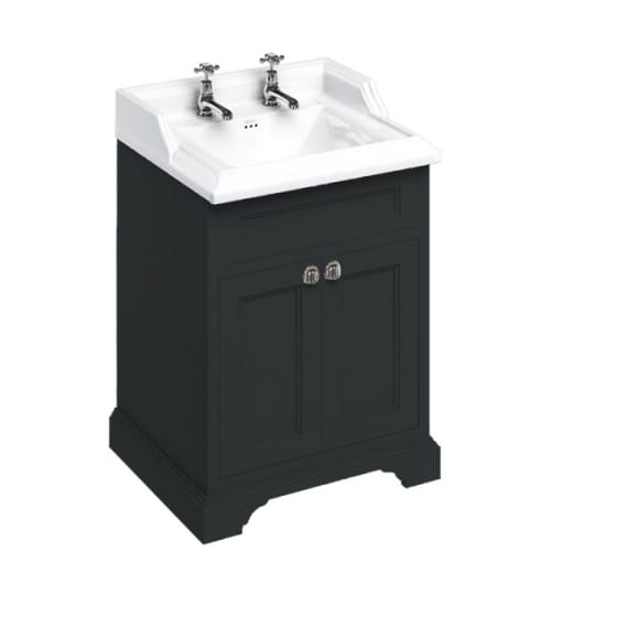 Image of Burlington Freestanding 650mm Vanity Unit with Basin