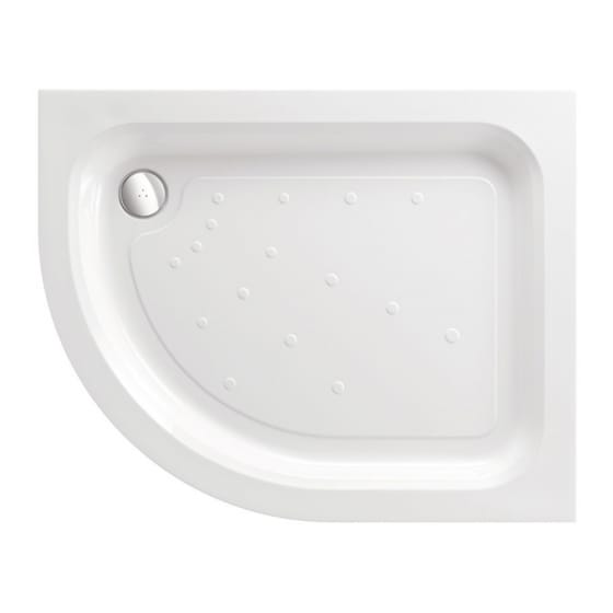 Image of Just Trays Merlin Offset Quadrant Shower Tray