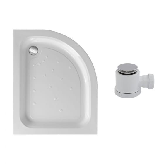 Image of Just Trays Ultracast Offset Quadrant Shower Tray