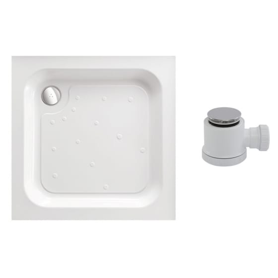 Image of Just Trays Ultracast Square Shower Tray