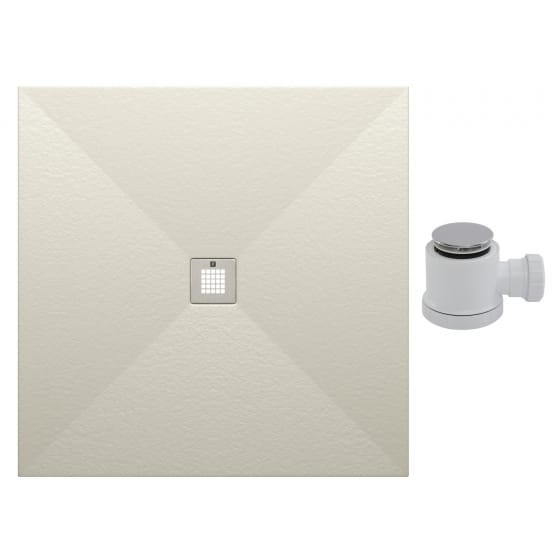 Image of Just Trays Natural Square Shower Tray