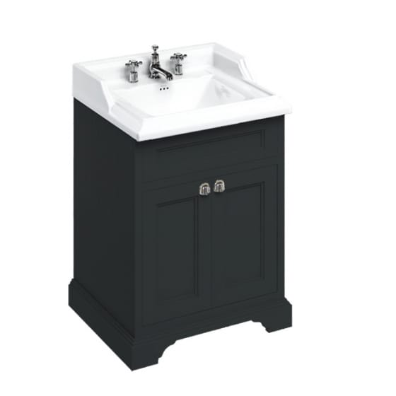 Image of Burlington Freestanding 650mm Vanity Unit with Basin