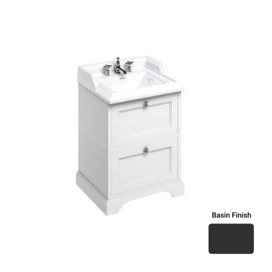 Image of Burlington Freestanding 650mm Vanity Unit with Basin