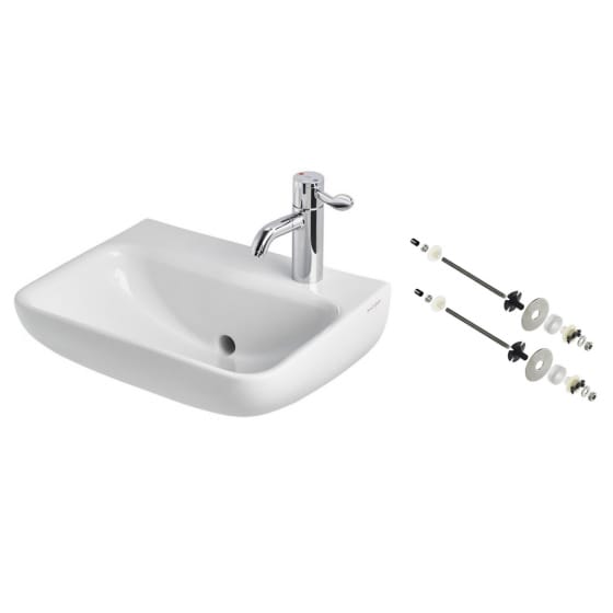 Image of Armitage Shanks Contour 21+ Back Outlet Basin